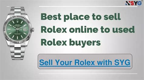 used rolex buyers|sell a rolex privately.